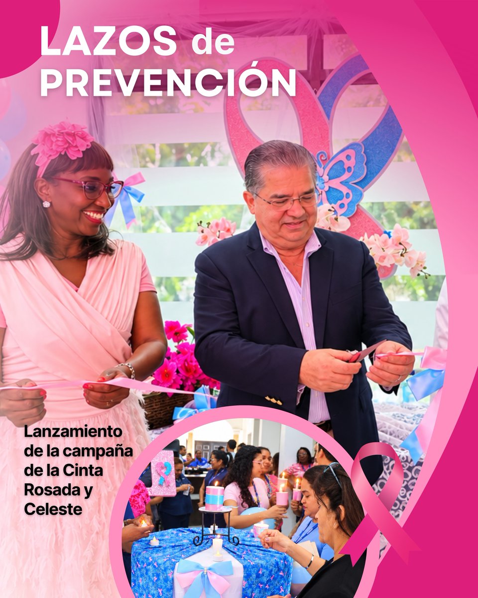 InstitutoGorgas's tweet photo. Con el firme compromiso de cuidar la salud de quienes día a día protegen la salud pública de nuestro país, la Clínica de Salud Ocupacional dio inicio oficial a las actividades de docencia y prevención contra el cáncer de mama y de próstata.

El acto fue inaugurado por nuestro Director General, el Dr. Nicanor Obaldía, quien procedió al tradicional corte de cinta, abriendo formalmente un mes que estará dedicado a la docencia, la concientización y el autocuidado de toda la familia Gorgas.

La jornada continuó con la destacada intervención de la Lcda. Ana María Gudiño, enfermera de Salud Ocupacional, quien resaltó el valor de la vigilancia médica preventiva en nuestro entorno laboral. Por su parte, el Dr. Carlos Poveda, médico ginecólogo obstetra del ICGES, compartió una profunda reflexión sobre cómo el diagnóstico temprano rompe estadísticas y salva vidas.

Uno de los momentos más significativos del evento fue el Encendido de la Vela por la Esperanza, un acto simbólico dedicado a la lucha, la resiliencia y la memoria de quienes batallan contra esta enfermedad.

En la ciencia y en la vida real: ¡Llegar a tiempo es ganar la batalla! 

#ICGES #CintaRosadaYCeleste
#SaludOcupacional #PrevenciónEsVida
#CienciaYSalud #Panamá