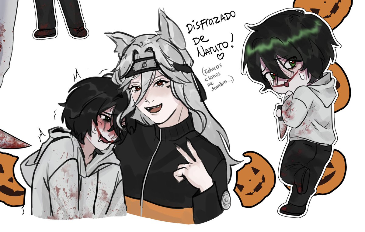 Nalceldier's tweet photo. October is here! Kylar the killer is very pretty <3 (also, their sizes and shapes are there xD) 
Yei!! >\\< 💖💖💖
#degreesoflewdity #dol #kylar #porn #NSFW https://t.co/FSuaN4raoE