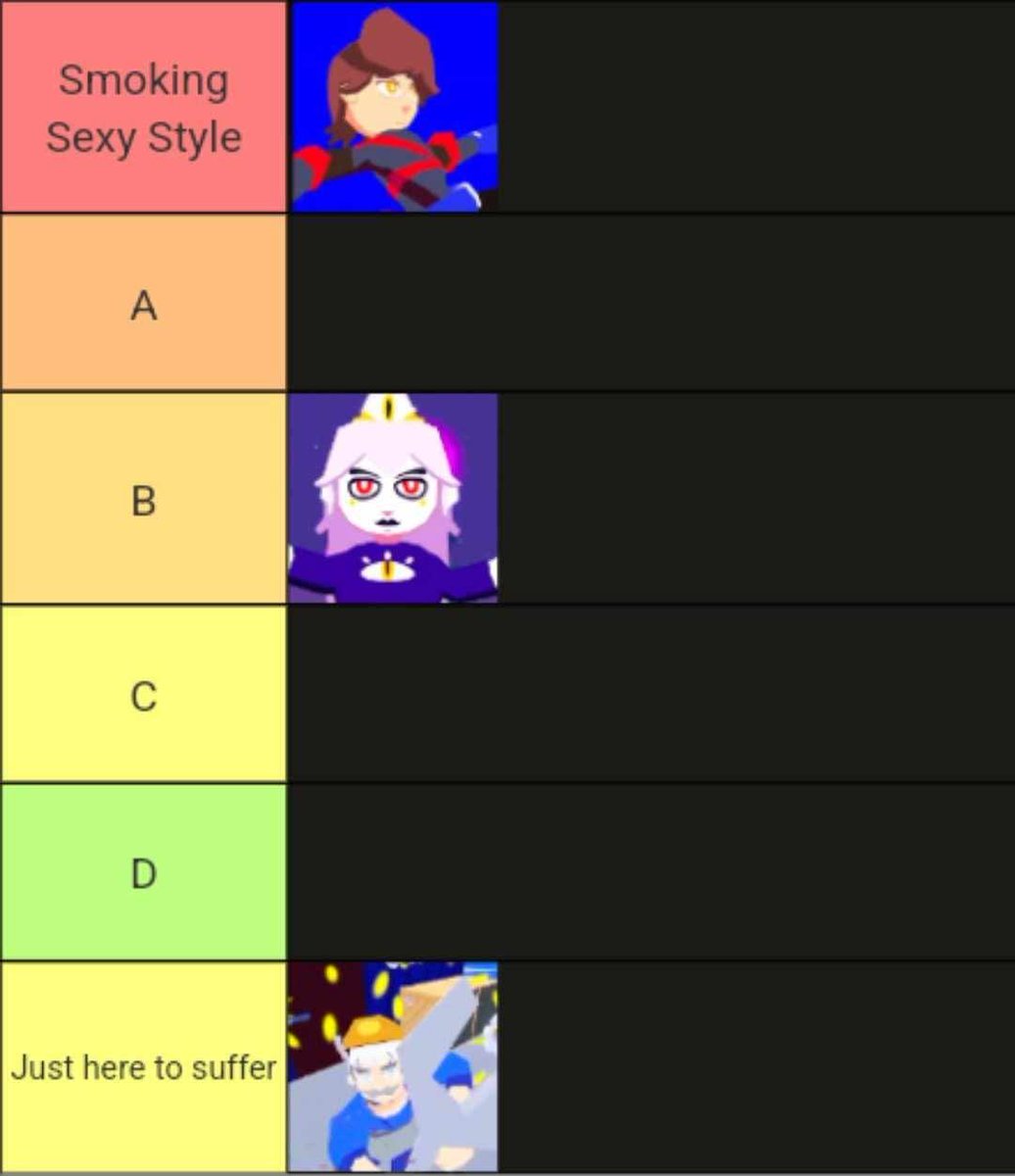 HIKEGameDev's tweet photo. Here's the tier list for Gears Clash Overdrive first demo I did with friends back in january 2025.

Baby face Lance was made in a week 😂

#gamedev #indiedev https://t.co/UH34WkvIz1