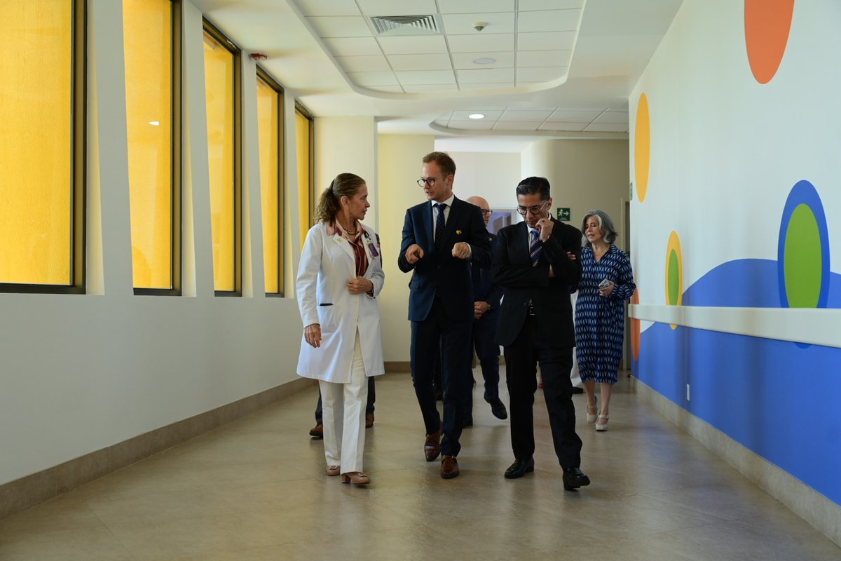 TeletonMexico's tweet photo. Inauguramos en el HITO el Elekta Unity, el primer acelerador lineal guiado por resonancia magnética en Latinoamérica dedicado exclusivamente a niñas y niños.

Gracias a Fundación Diez Morodo, Elekta, nuestro Patronato, patrocinadores y a todas las personas que hacen posible que la mejor tecnología llegue al HITO. 🎗️