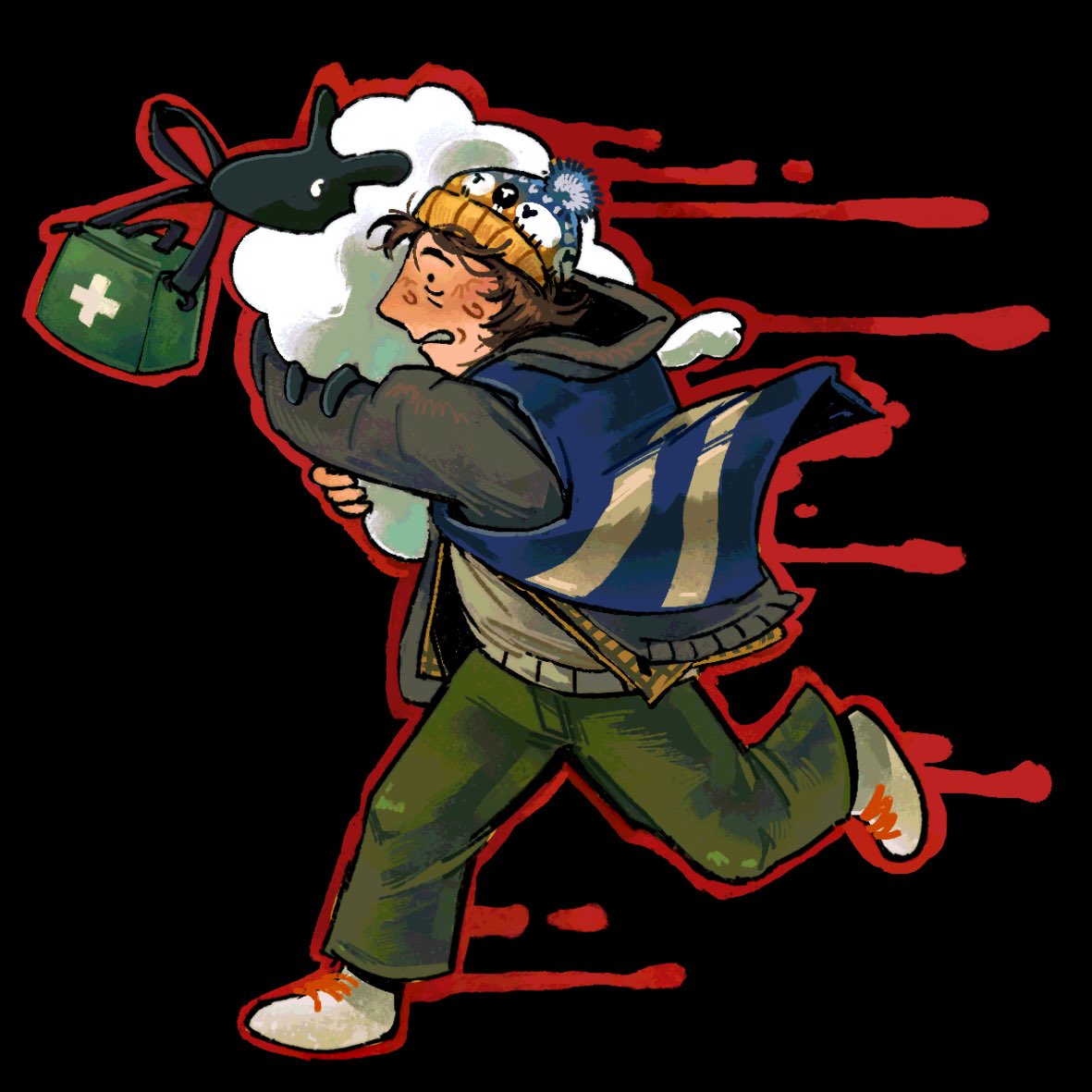 cedariin's tweet photo. Bryan with sheep… i just want to dtaw him with sheeps #REmovie https://t.co/cEckeS4WHR
