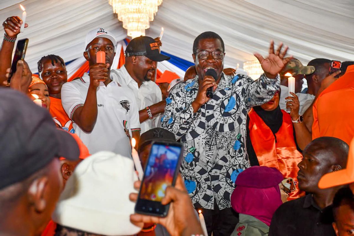 OpiyoWandayi's tweet photo. Attended Baba's candlelight night at the Mombasa Governor's Park. A legacy of selflessness and endurance. https://t.co/m8hsgshJsq