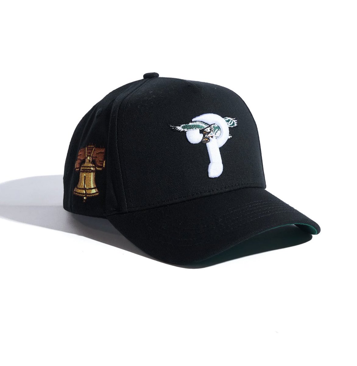 referencebrand's tweet photo. The Pheagles hat worn recently by @saquon, always appreciate the support from one of the greats 🦅 https://t.co/dXVhU2jiGI