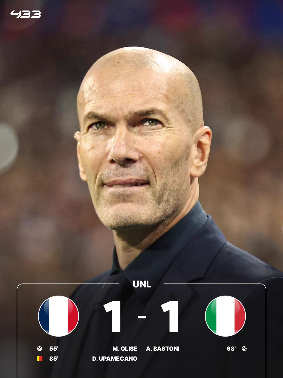 France 1-1 Italy | Nations League