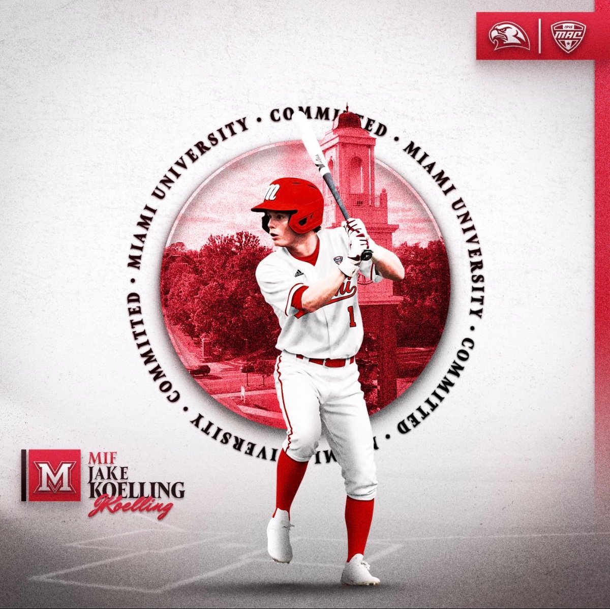 Jakekoelling1's tweet photo. 💯 @MiamiOHBaseball 
Committed https://t.co/l0nOepM0mQ