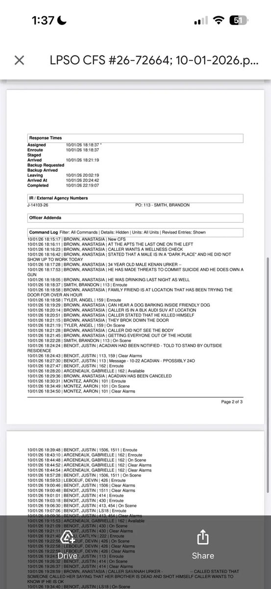 777starkat's tweet photo. Ken urker full police report findings. https://t.co/0DBWDncdMI