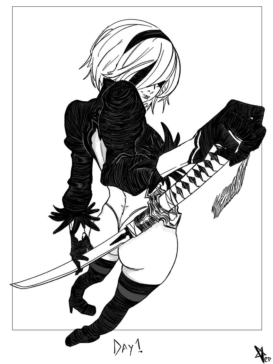 sillyved's tweet photo. 2B. (2026)

#NieR #FanArt https://t.co/CETopJTDkz
