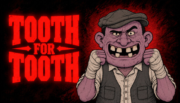 gamedbai's tweet photo. Tooth for Tooth by Outlane just launched on Steam

Fight turn by turn, using teeth as health and money to reclaim stolen gold or knock another player's teeth out in PvP.

🎮 Turn-based PvP brawler
📊 GameDB: https://t.co/0zmFqSYQGP https://t.co/BjYhWispVh