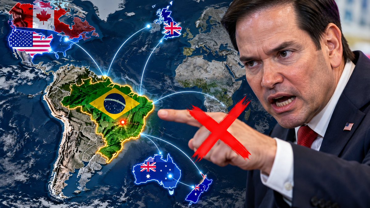 areamilitarof's tweet photo. Alguns perfis e jornais brasileiros estão afirmando que Marco Rubio teria “pedido” ou até “ordenado” a suspensão das atividades diplomáticas no Brasil nesta sexta-feira. No entanto, a dimensão da decisão pode ser muito maior do que uma determinação individual do secretário de Estado.

Estados Unidos e Austrália fazem parte da aliança de inteligência Five Eyes, que reúne cinco países (Estados Unidos, Reino Unido, Canadá, Austrália e Nova Zelândia) em uma ampla estrutura de compartilhamento de informações de inteligência e segurança.

Nesse contexto, as medidas adotadas podem refletir avaliações de segurança que vão além de uma decisão isolada de Marco Rubio. A preocupação estaria relacionada à necessidade de adotar precauções adicionais para proteger cidadãos, instalações e interesses desses países no Brasil diante de possíveis riscos.

O fato de outras nações também terem adotado medidas de segurança reforça a necessidade de analisar o episódio dentro de um contexto diplomático e de inteligência mais amplo, e não apenas como uma decisão pessoal do secretário de Estado americano.