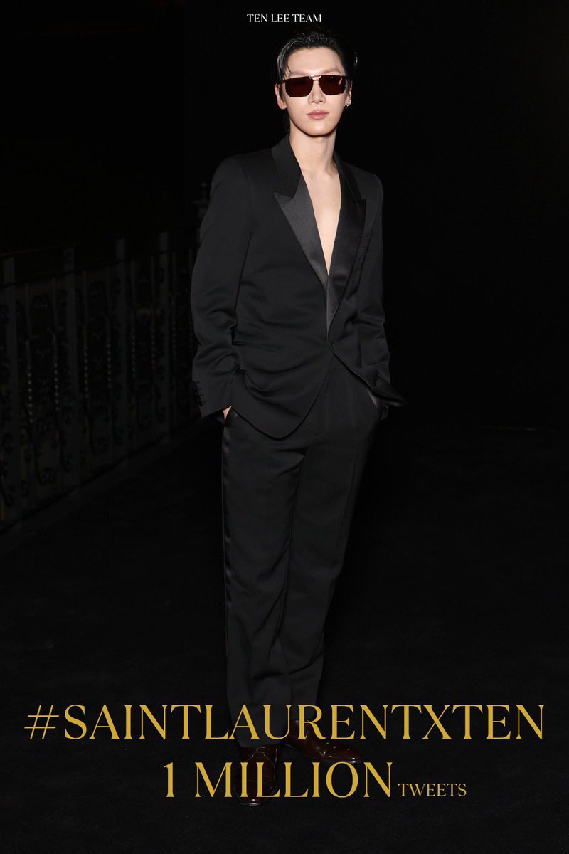OARAINAO's tweet photo. ล้านแตกทั้ง 3 แท้กแล้ววว เก่งกันมากครับสมาชิกล์

TEN AT SAINT LAURENT SUMMER27
#TENforYSLPFW27 #Saintlaurentxten https://t.co/mYInqqKYjA