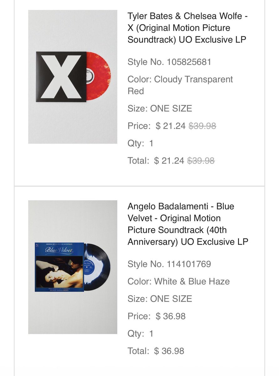 BeatoftheDead's tweet photo. Blue Velvetの40周年盤が出ていたので購入。ここ5年くらい毎年買ってるような。
Xは持ってないしセールだったので🔥 https://t.co/YUzqHoMP1T