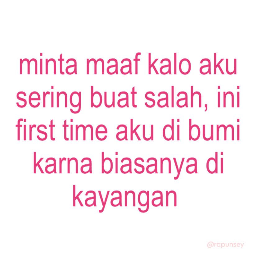 rapunsey's tweet photo. maaf deh https://t.co/Czvtt0Htse