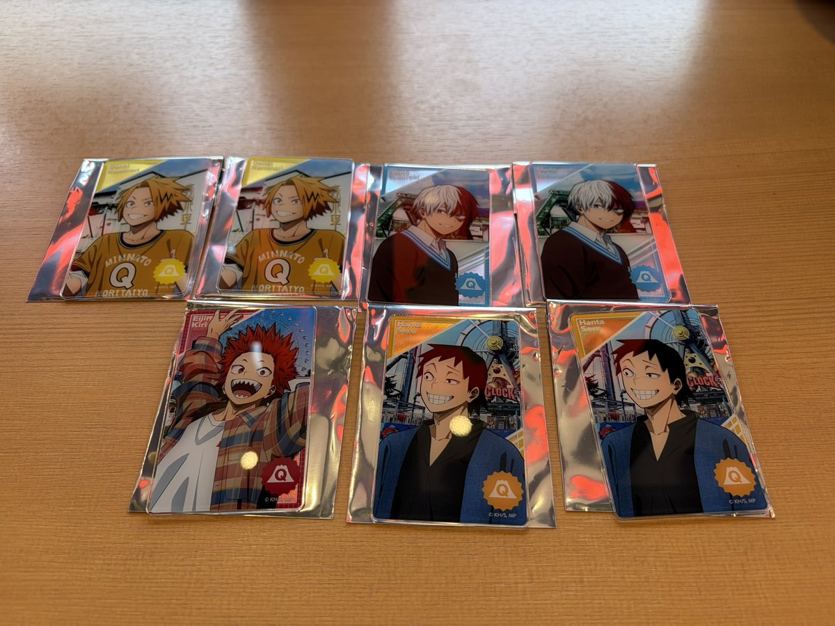 trhk___er's tweet photo. 【交換】 富士急 ヒロアカ コラボ 特典 ポストカード アクリルカード

《譲》画像のもの

《求》ポストカード 轟
アクリルカード 爆豪又は定価

現在現地におります。
アクリルカードは複数:1(爆豪)可
譲渡の場合轟は他キャラ纏めて優先。
検索からでもお気軽にお声掛けください https://t.co/uJurwHxq0Z