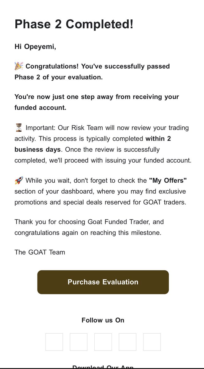 TheSonOfThomas's tweet photo. This firm is just useless because tell me why I will pass phase 1 &amp; 2.. so next is to review my accounts and I get funded.

Guess what? @GoatFunded rejected me and told me to start another phase 2.. cuz tell me why I will restart and another excuse won’t come up to deny me again https://t.co/yyTcUJNzlU