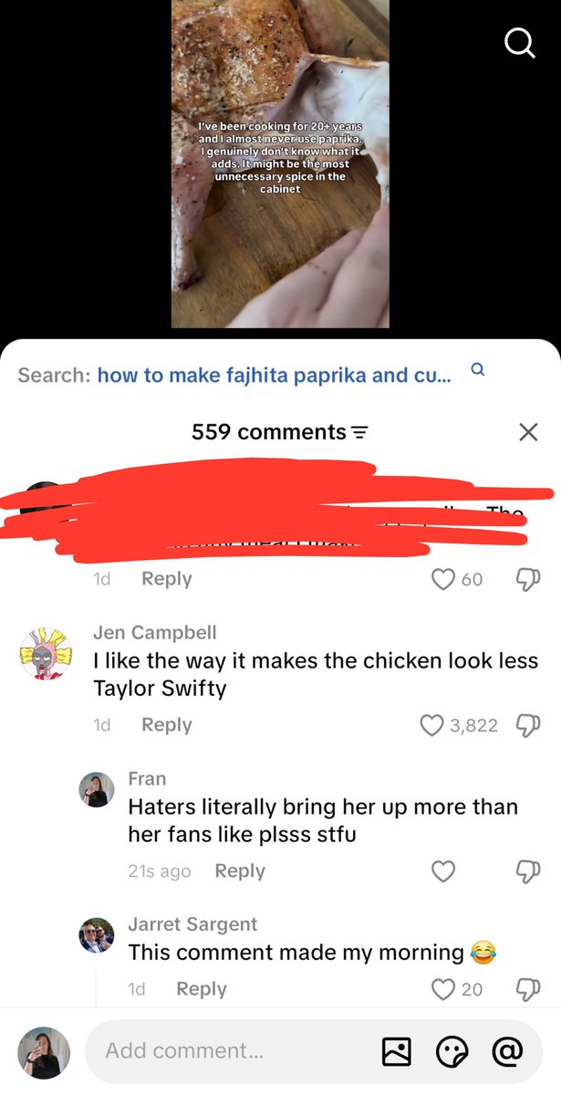 wildesttiptoes's tweet photo. On a fucking post about chicken mind you https://t.co/OYtaPmb8JP