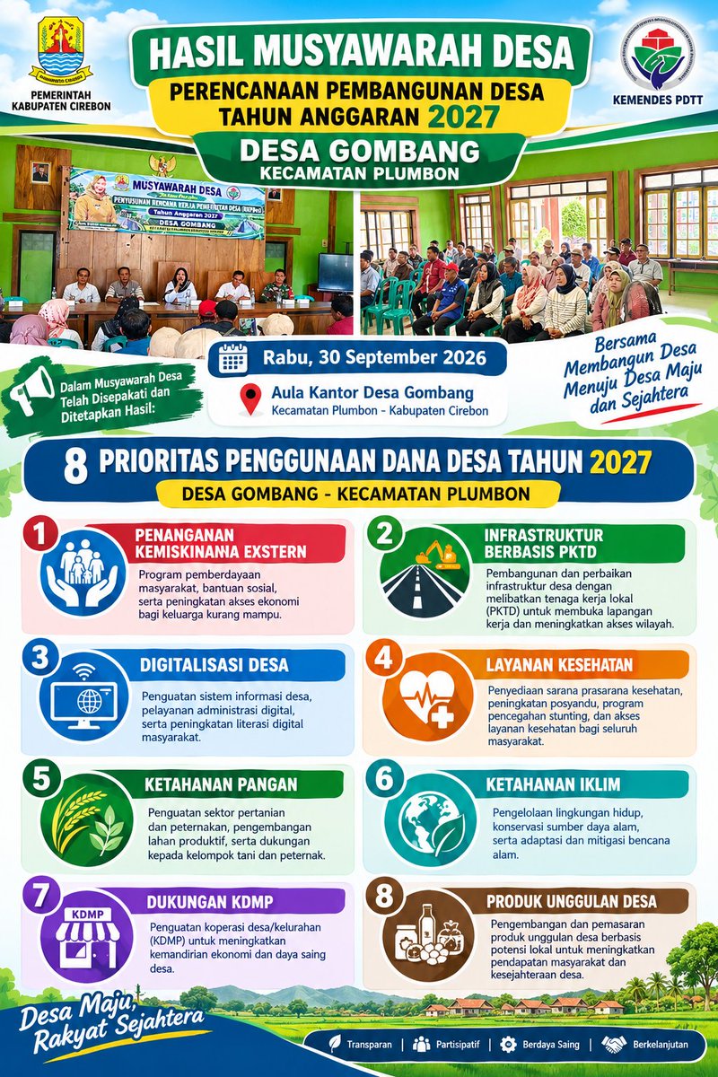 sohibipin's tweet photo. Musyawarah Perencanaan pembangunan desa #pendampingsdesa #BangunDesaBangunIndonesia https://t.co/0c0xnDqIXl