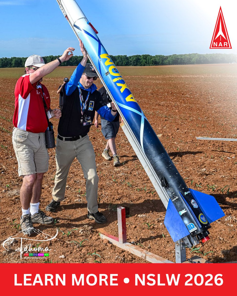 NARRockets's tweet photo. REGISTRATION FOR NSLW 2026 CLOSES SOON! 🚀 Join the SARA, CCARC and the FLARE to connect with other rocket enthusiasts at the Playas Training Center during October 23-26 in Lordsburg, NM. To learn more, visit: https://t.co/pWBDUnBBc7 https://t.co/xk74gPs1RX