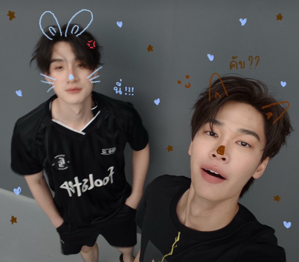 kittyhomiei's tweet photo. 🦊+🐰 

#dewtee https://t.co/0rV722dLL6