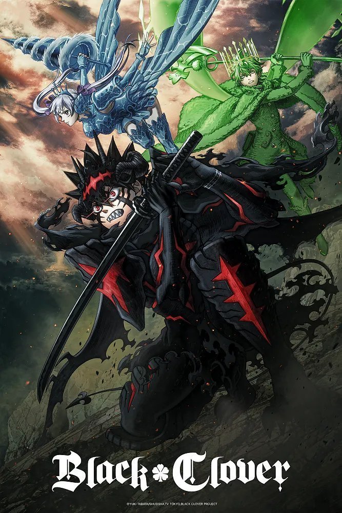 _ANIMEse's tweet photo. 2ª temporada de BLACK CLOVER estreia amanhã MEIO-DIA na Crunchyroll. https://t.co/qJyasMU1XR