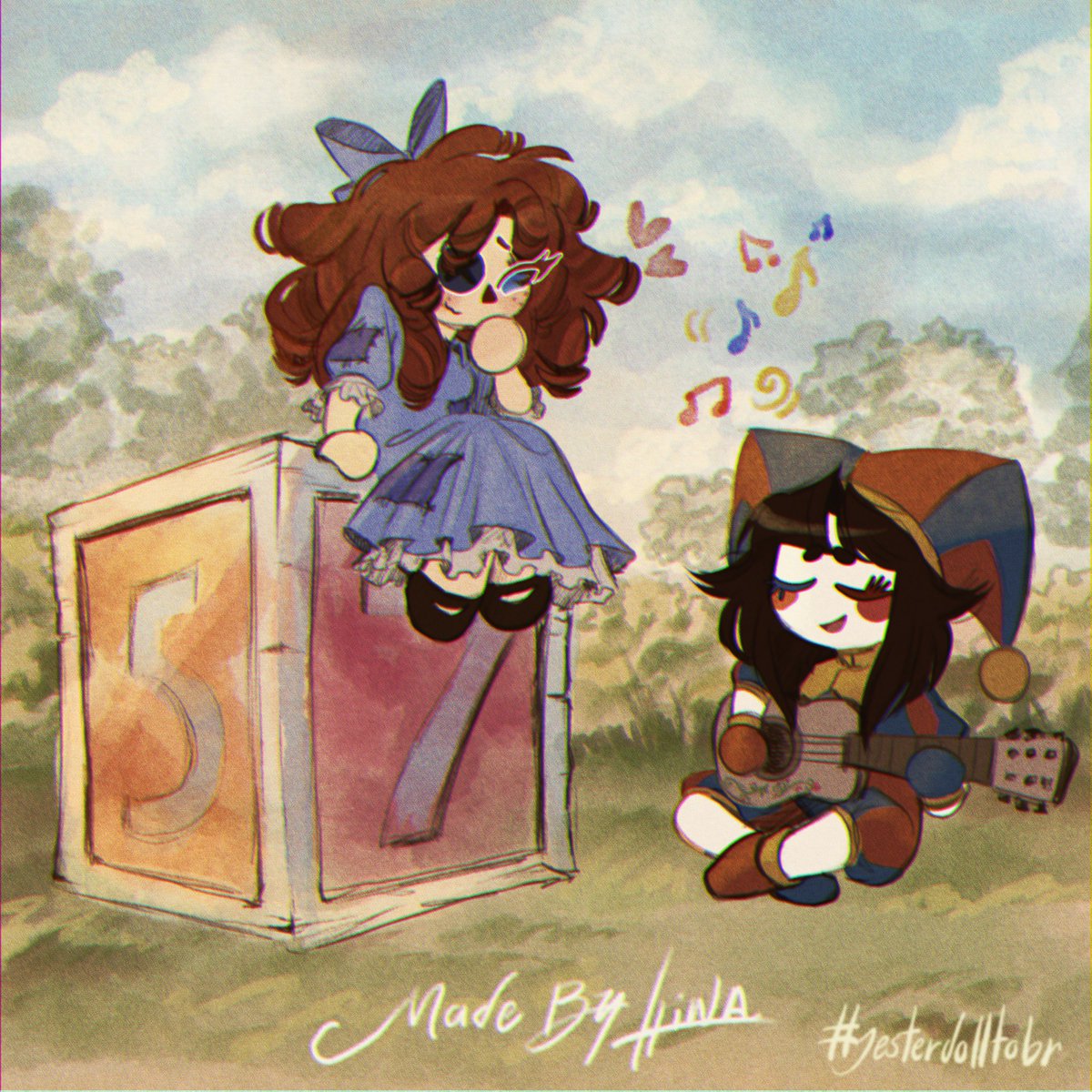 JustHina06's tweet photo. Day 2 Jesterdollobr - Chibis
Inspired on CRK style.

#jesterdollobr #tadc https://t.co/A0S50tasqi