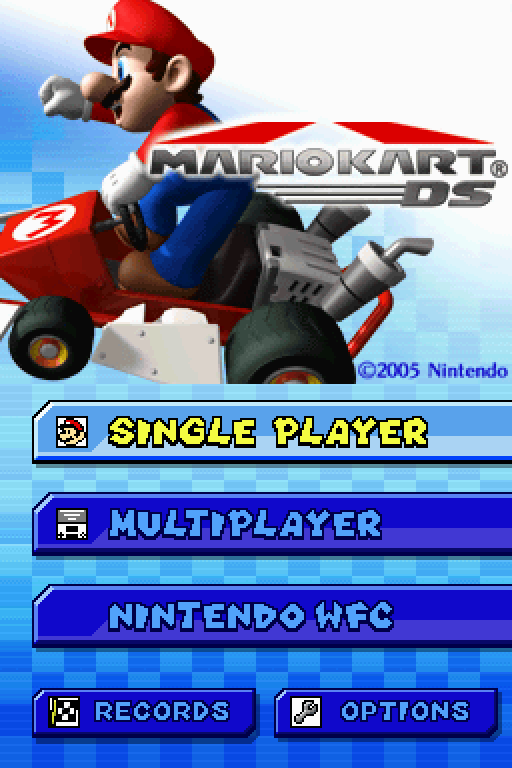NostalgiaFolder's tweet photo. Mario Kart DS (2005) https://t.co/jZ0wvEjShW