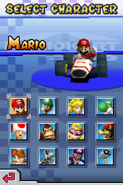 NostalgiaFolder's tweet photo. Mario Kart DS (2005) https://t.co/jZ0wvEjShW