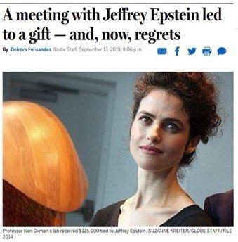Libertymama888's tweet photo. @RealCandaceO @BillAckman @jaredkushner His plagiarist Israeli wife who took millions in donations from Epstein and gave him gifts in return … AFTER he was a convicted child predator https://t.co/6EqF8m0gAl