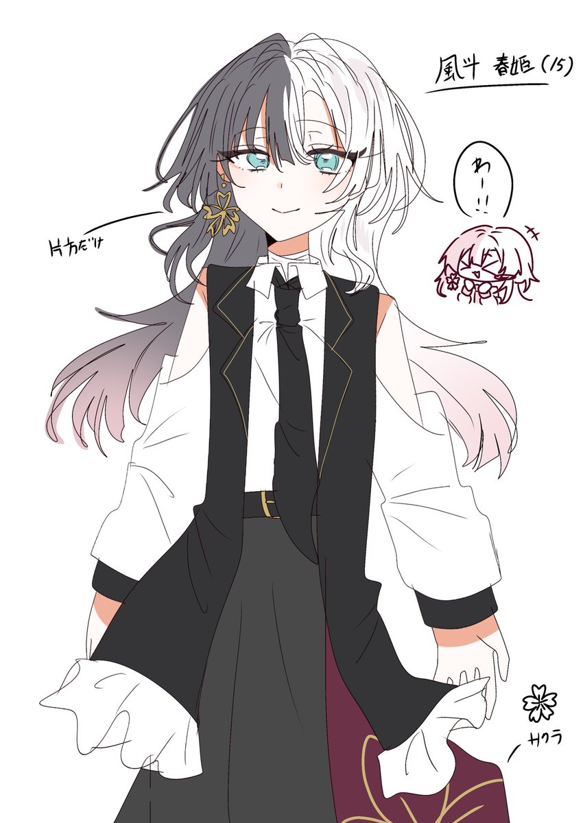 lll1_223's tweet photo. デザ！！！！ #OC https://t.co/FWsJBPZHWV