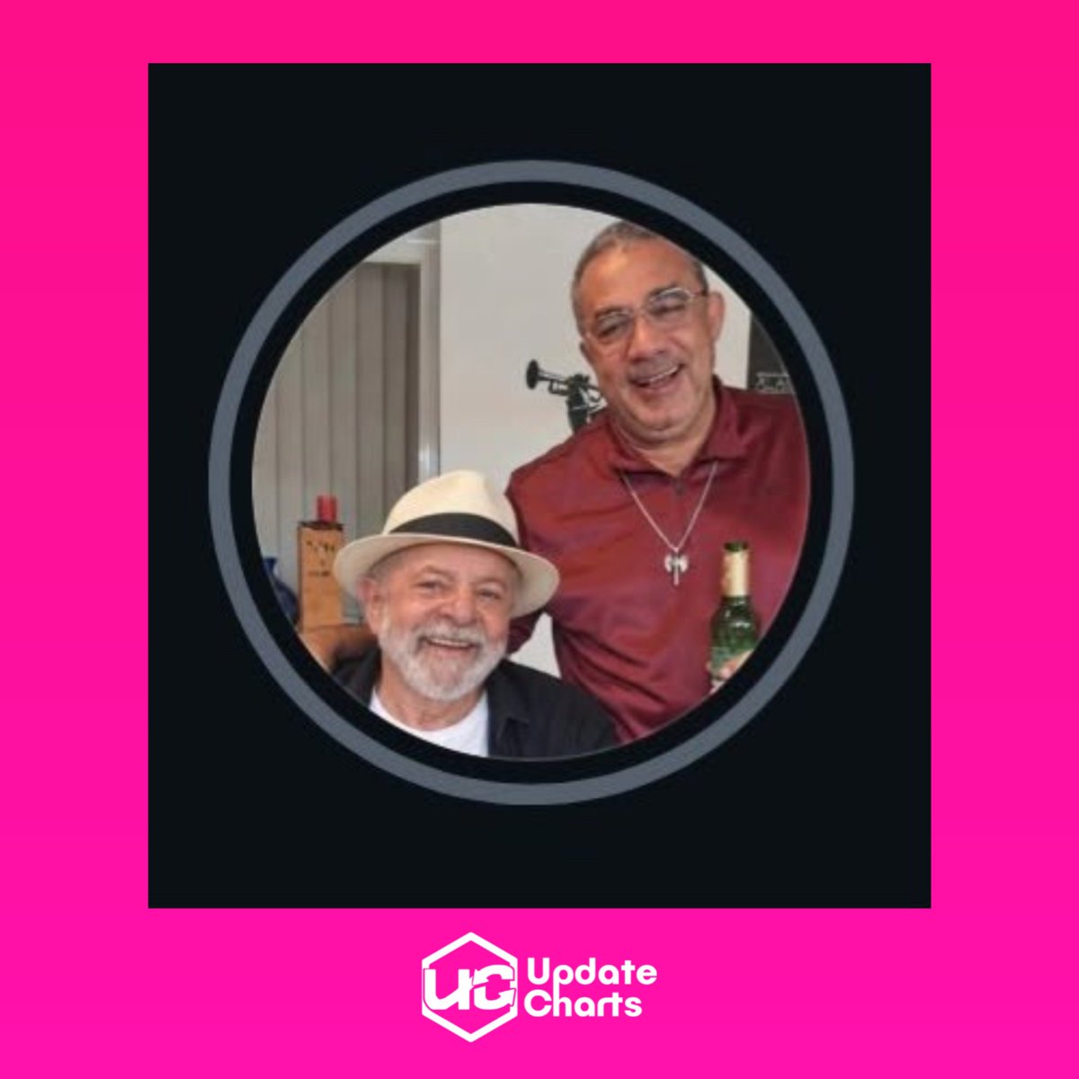 updatecharts's tweet photo. Painitto ALTEROU sua foto de perfil no Instagram com uma montagem ao lado de Lula. https://t.co/TsIBZym66d