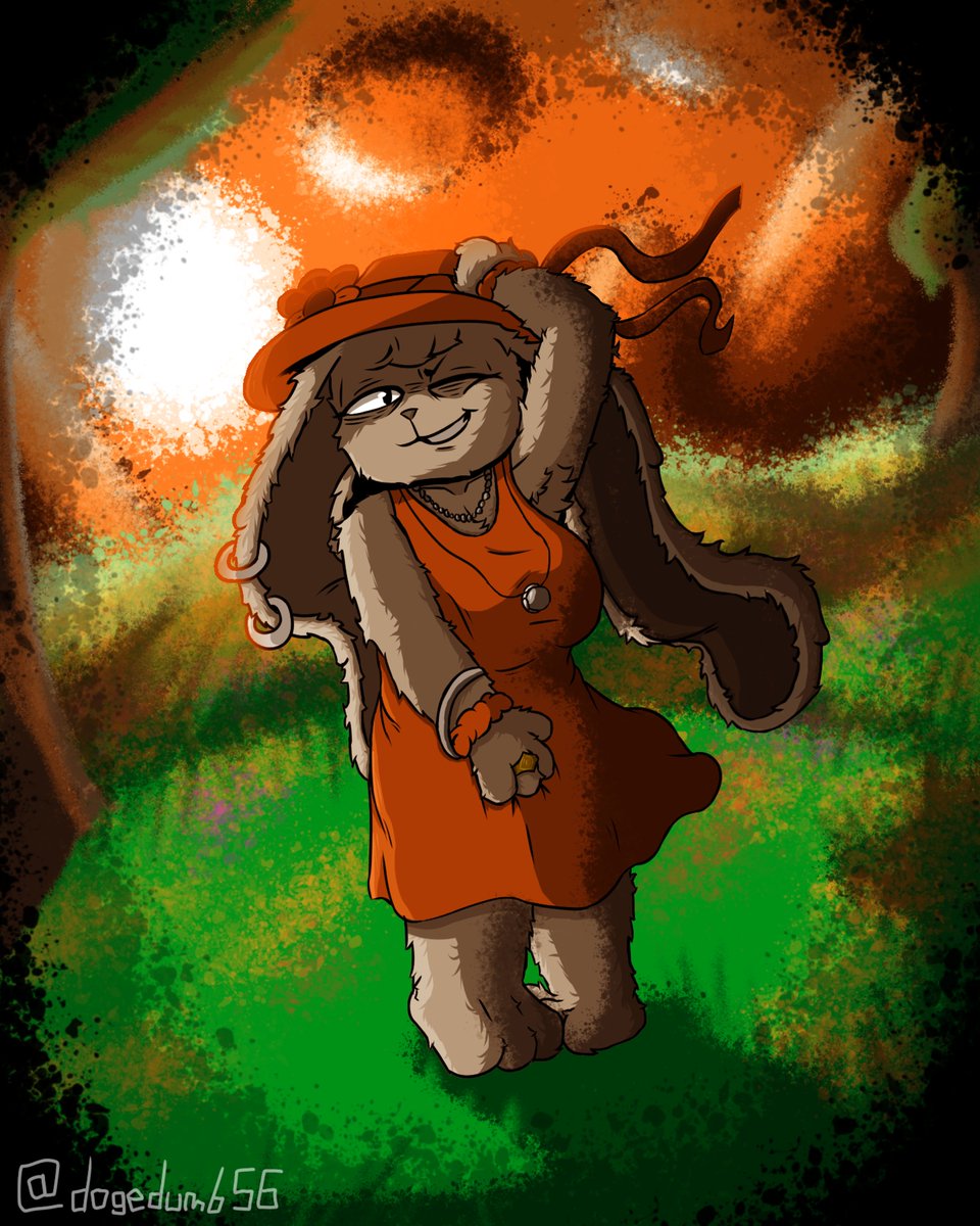 dogedumb56's tweet photo. Canela Sundress! I just wanted to see her smile!!!11!11! (Canela by: @Inker_comics!) https://t.co/6cx4biCOvJ