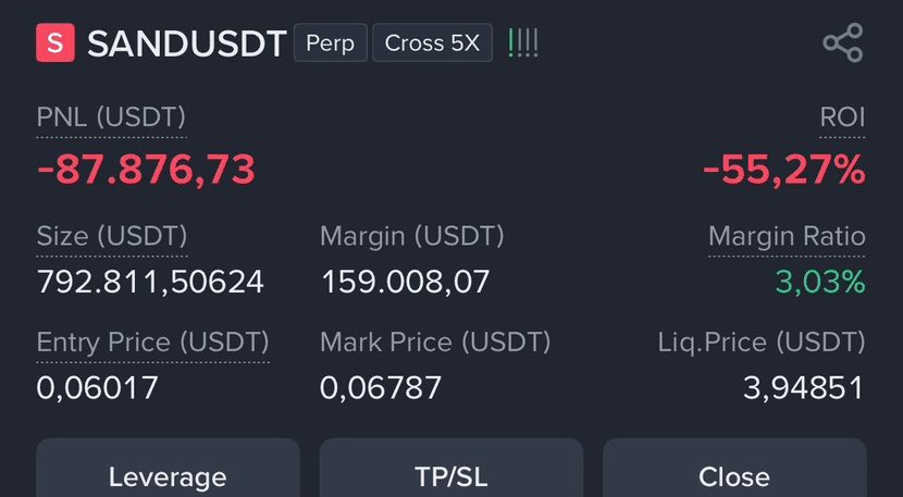 $SAND high risk low leverage
🚀 Join Our Official Telegram & Get VIP Access ➡️ <https://t.co/ecEm7NhI15>
Trading signal: $SAND: SHORT
Entry: $0.06780 - $0.06850