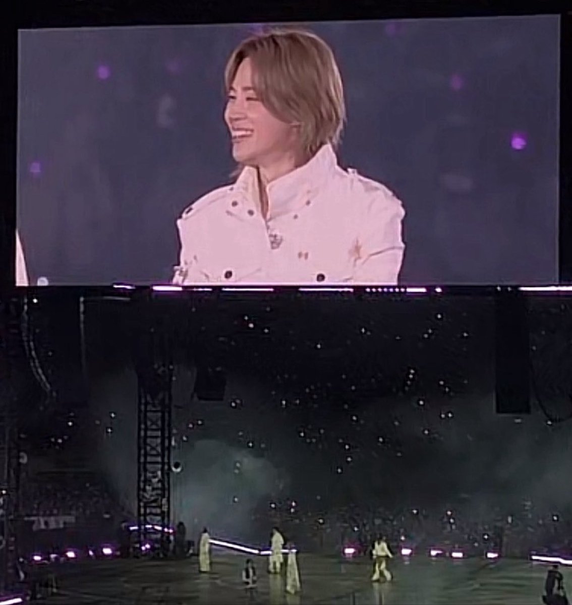 JiminGlobal's tweet photo. Welcome to Arirang World TourDay 1 in Bogotá! Jimin looks stunning in a brand new outfit in white!  https://t.co/poNjwWO7Ks https://t.co/Q9mZ5aPvZY