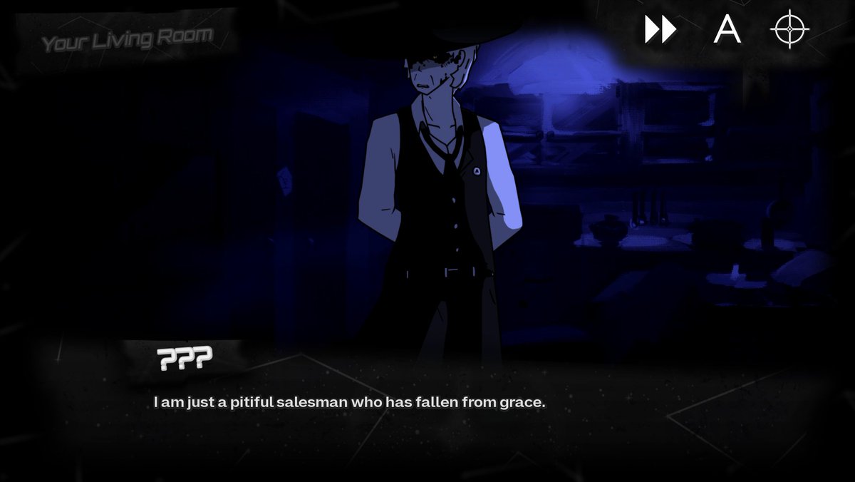 cosmosascension's tweet photo. UI Rework 2

New choice buttons, and a dropdown menu for skipping, auto mode and opening the main menu. (replacing the old quick menu at the bottom of the screen)

#visualnovel #RenPy #ASCENSION https://t.co/LdXv8h4J2M