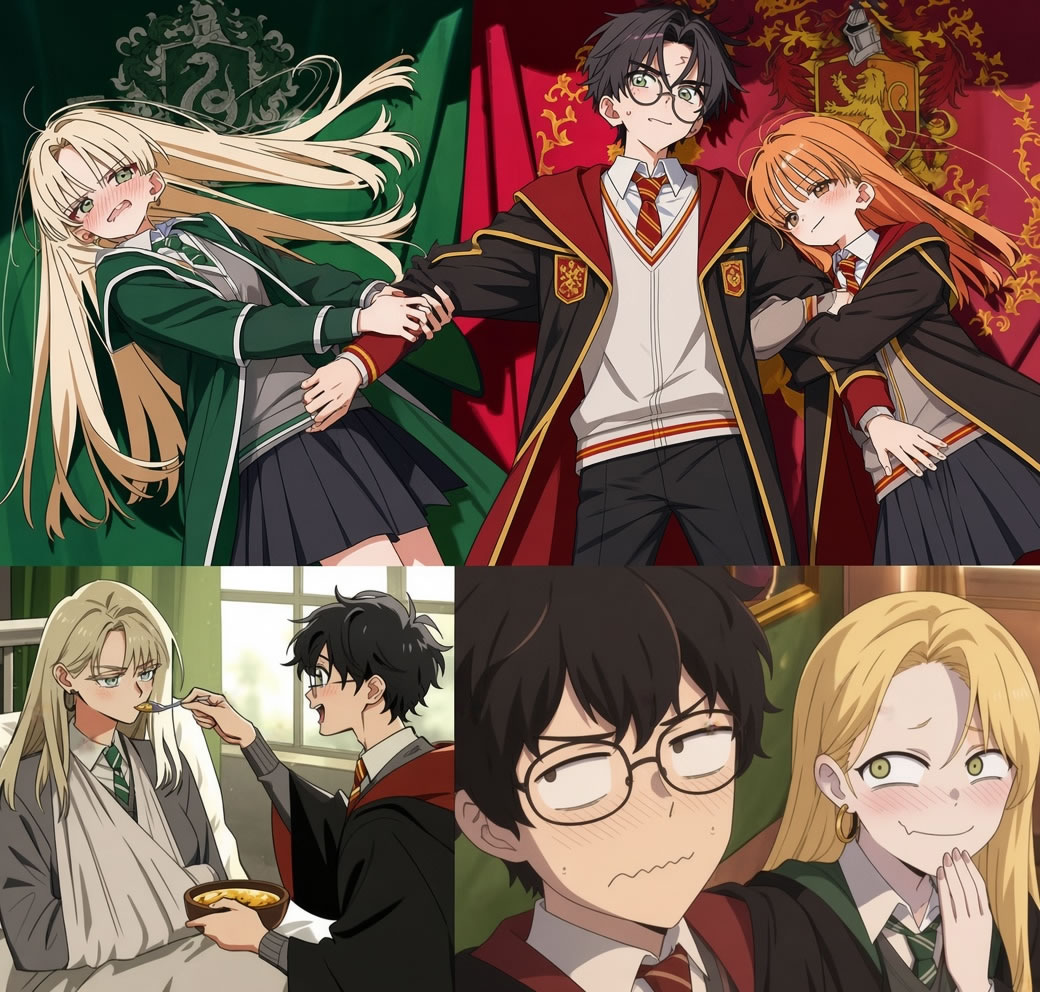 SomosKudasai's tweet photo. Una nueva tendencia de fan art basada en la franquicia de Harry Potter ha comenzado a dominar las redes sociales, dedicándose exclusivamente a reimaginar al personaje de Draco Malfoy en su versión femenina.

Bautizada por los propios creadores como "Malfoid" o "Fem Draco", esta oleada de ilustraciones ganó tracción masiva en la plataforma X a finales de septiembre de 2026, logrando que múltiples publicaciones acumulen rápidamente decenas de miles de "me gusta" y republicaciones.