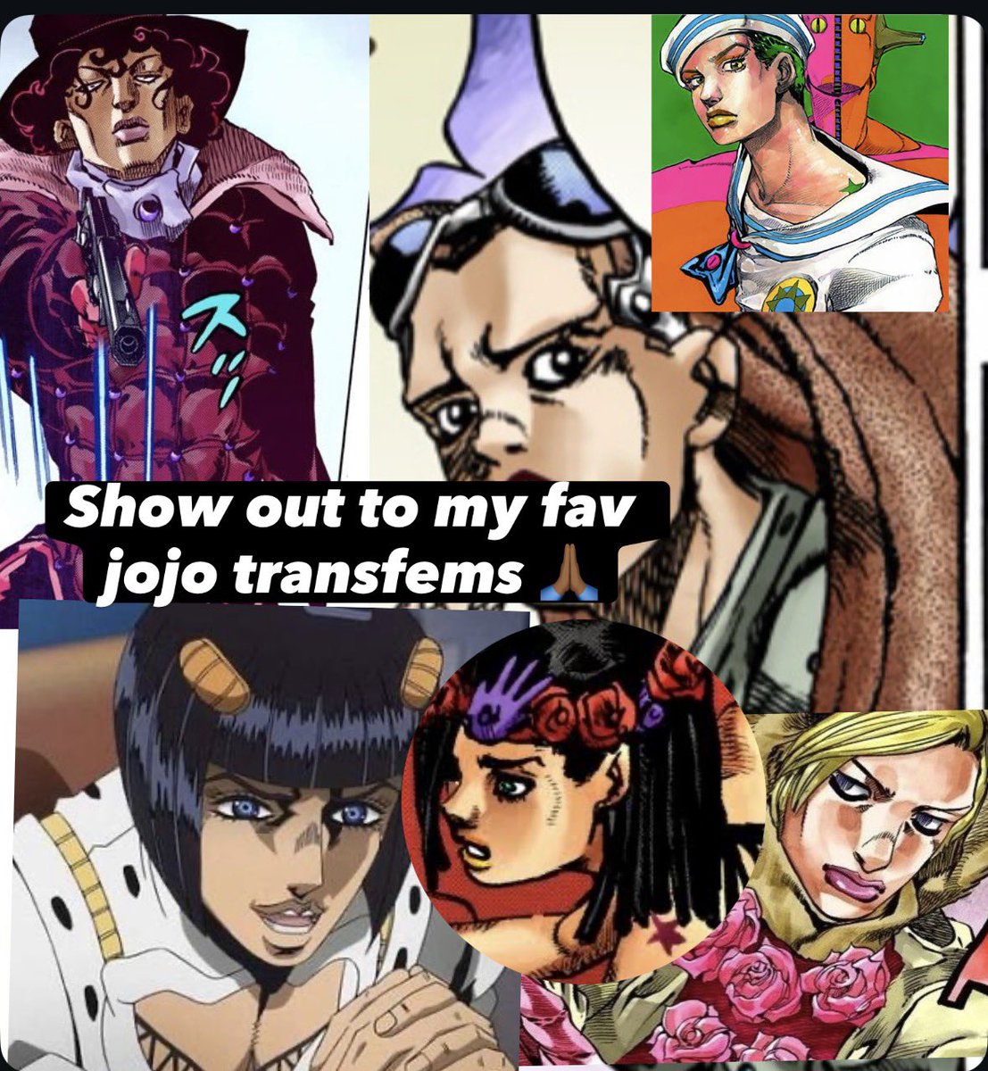 spark3moon's tweet photo. I love my jojo women 😩 https://t.co/95Tm3GM75V