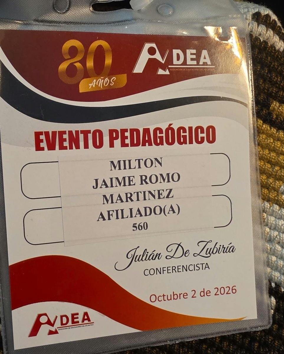 MiltonRomo's tweet photo. Asistiendo al evento convocado por la @Adeatlantico con la presencia del Dr @juliandezubiria https://t.co/jc1s6YO8BK