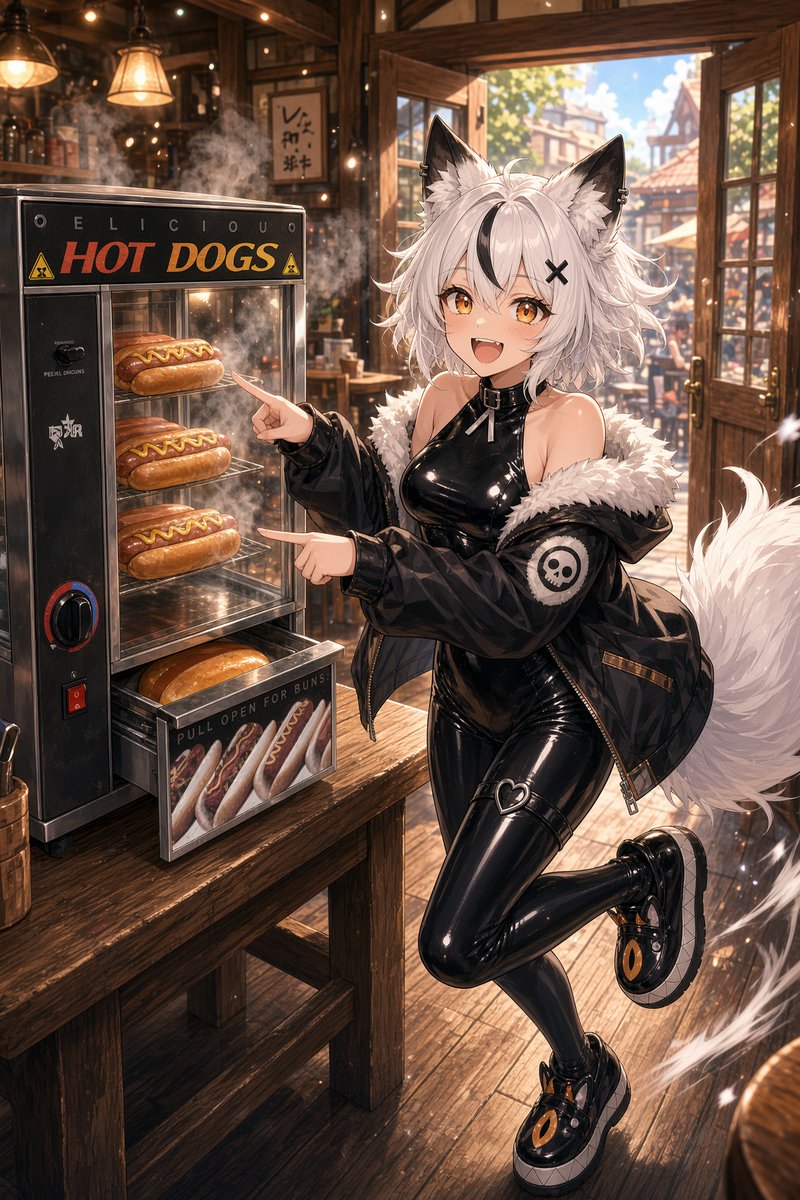 Xx5thRavenxX's tweet photo. Tavern hotdogs instead of gasses station ones. Put them in the tavern so you have something when you visit!
@KitsuraNines https://t.co/3l0JRrBfBT