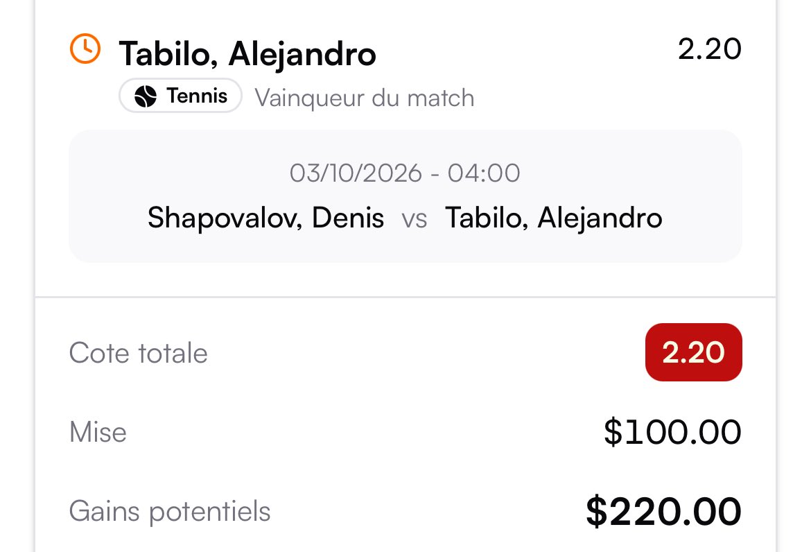 _NoRiskBet_'s tweet photo. #ATP 

🇫🇷 Humbert @ 2.50 {1%}
🇨🇱 Tabilo @ 2.20 {1%}
🇨🇿 Mensik H2.5 @ 1.72 {6%} 2X misé 
à 3%

❤️si tu suis !
#TeamParieur https://t.co/9n2S72Yqhk
