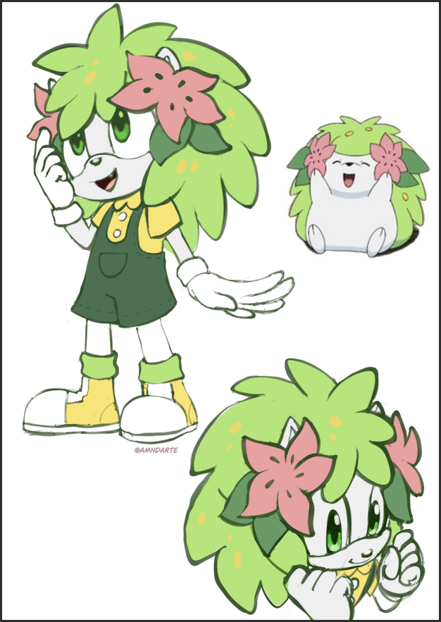 amndarte's tweet photo. Shaymin i guess, i was bored lol https://t.co/9fCAHAHZqm