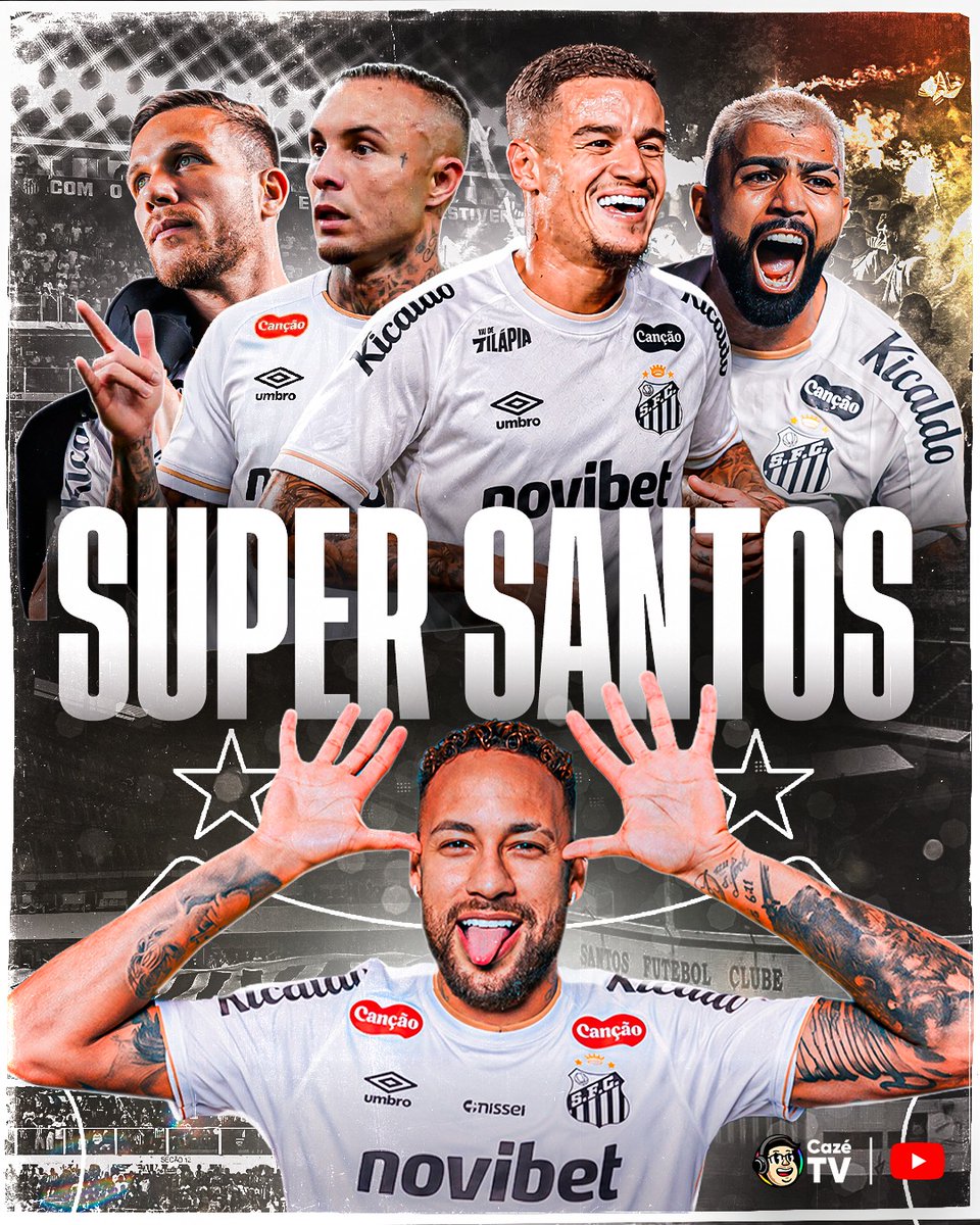 CazeTVOficial's tweet photo. ISSO É MUUUUUUUUUUUITO REAL! O SUPER SANTOS NÃO ESTÁ PRA BRINCADEIRAAAAA! 🤪🤪🤪

O PEIXÃO É F*DA! 🐳⚪⚫ https://t.co/EYLsuL61QI