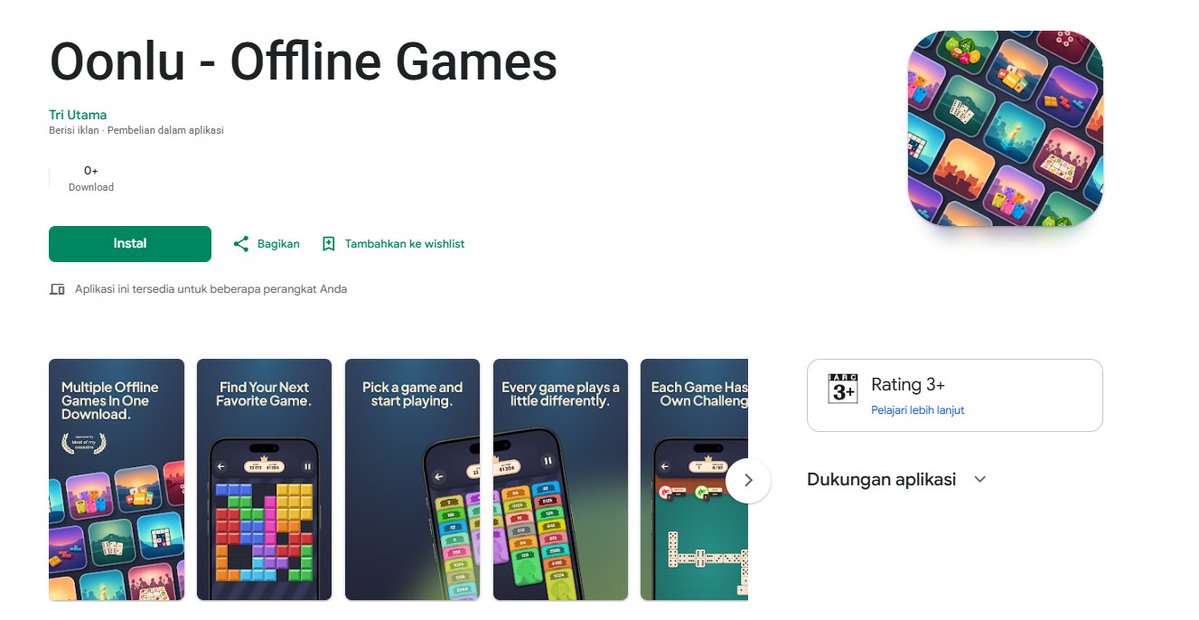 utomootri's tweet photo. Hi everyone, please try my first game. 5 months ago I lost my job, and decided to switch my career and start something new. I'm so excited with this one, and hopefully opening new gate.
play store : https://t.co/jQ4Su4EMdy
app store : https://t.co/BShwFgdkGd

#gamedev #unitydev https://t.co/0K2fStvZ0v