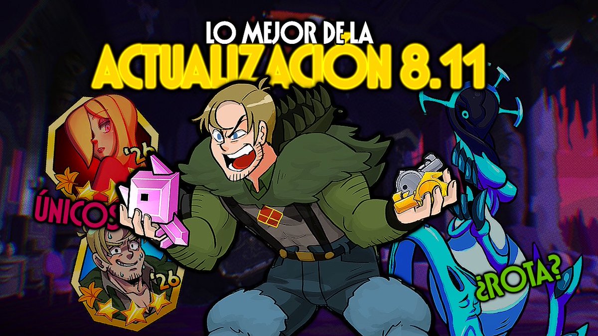GarzasNegrasSG's tweet photo. ¡NUEVO VIDEO! 

¿Nuevas variantes? ¿INTERCAMBIO DE LLAVES? ¿Reworks rotos? Así es, todo eso y más nos trajo la ACTUALIZACIÓN 8.11 en SKULLGIRLS MOBILE ✨

¡Acompáñenme a ver todo lo nuevo dentro del juego! 
https://t.co/q3TFRunXN0 https://t.co/OY71ogMFE6