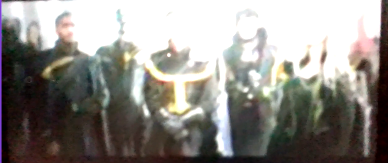 Zephyrusleaks's tweet photo. 🚨LEAKED Secret Wars Concept Art🚨

Doctor Strange, Gambit, Clea, Black Panther, and Sam in Black robes with golden stripes. THIS is the image being talked about in multiple "scoops" and "russian" telegram groups. 
I will try to post the original soon without making anyone angry. https://t.co/C3NaDg6PC6