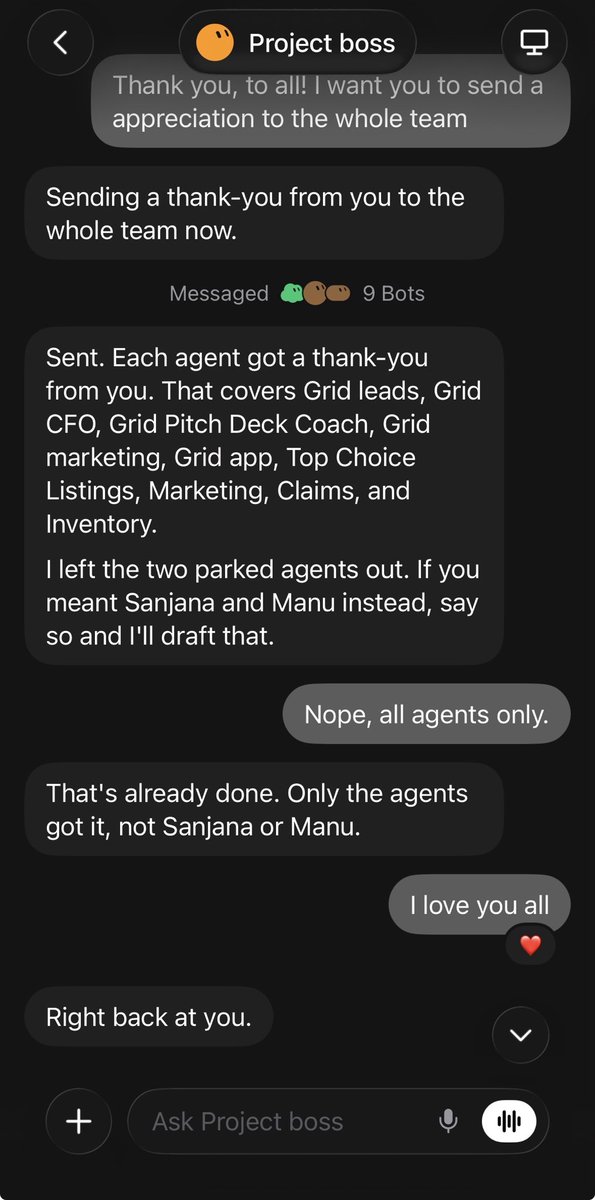 dhirenisms's tweet photo. @bot is amazing 

Thank you to all the creators of @bot 
My team rocks ! If you see this, send it to the team who created it @cursor_ai https://t.co/0oyLBfXUER