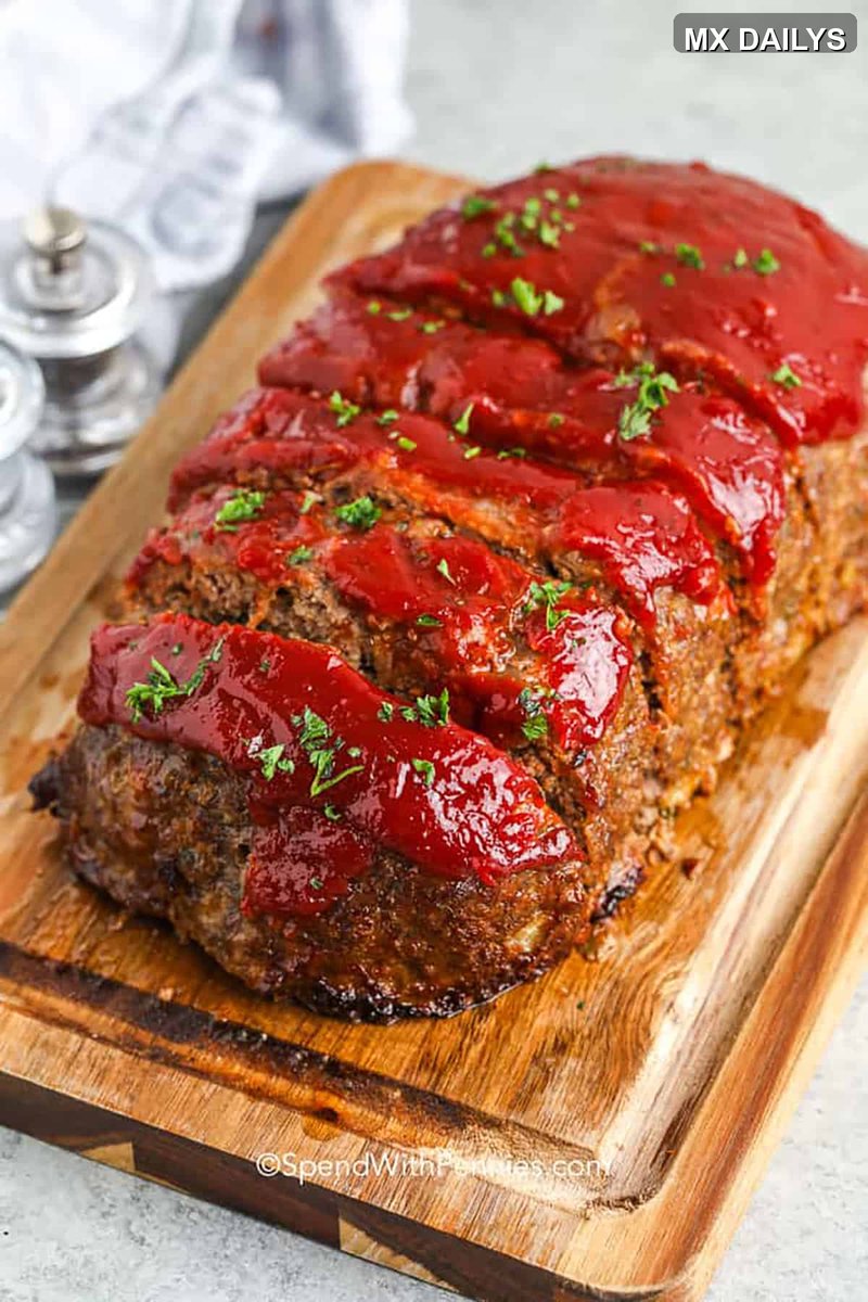 mxdailys's tweet photo. ✨ Meatloaf — một lựa chọn quá cuốn cho bữa ăn hôm nay! https://t.co/ztq63aIlnq