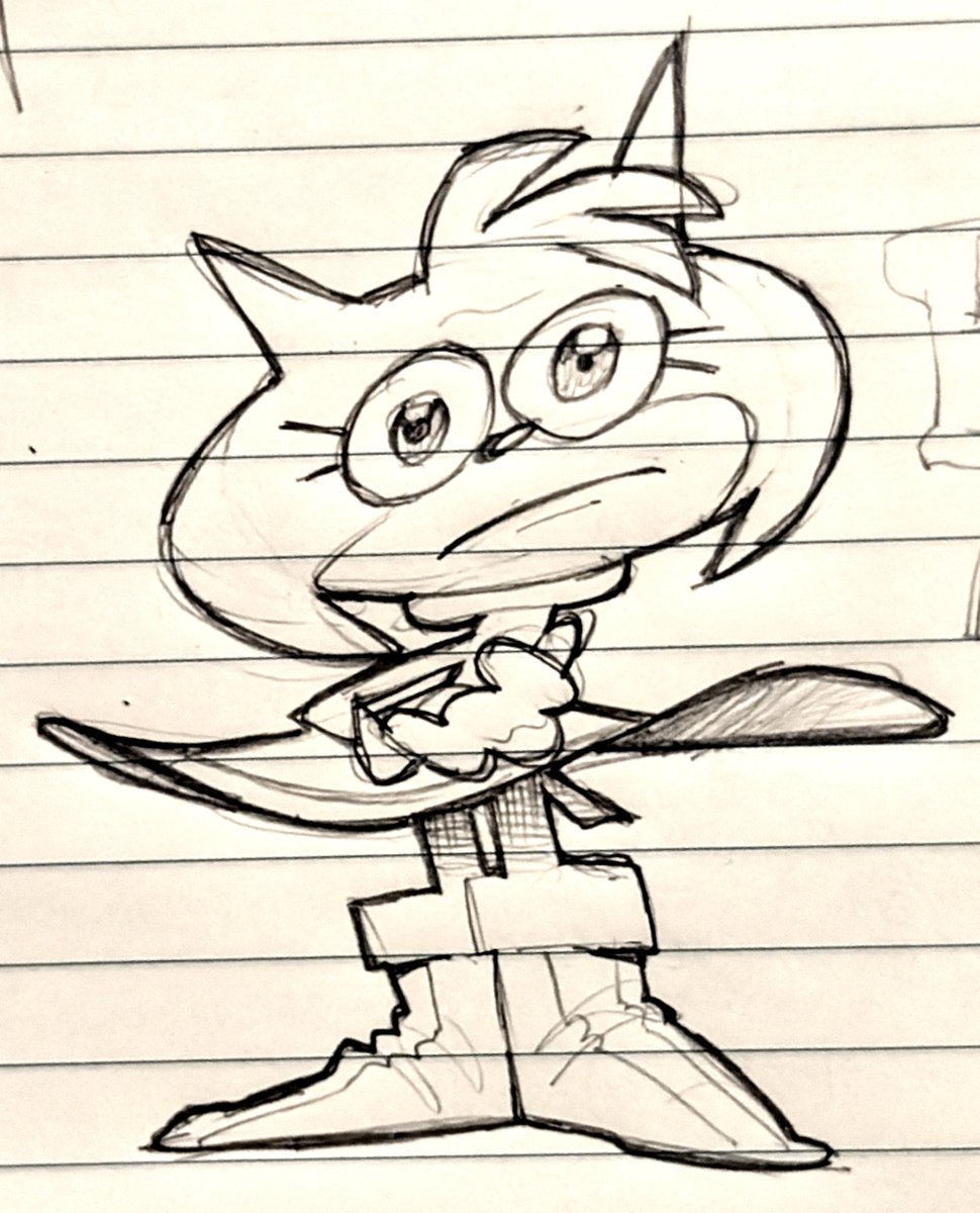 DipsumValley's tweet photo. Amy the hog on a legal pad https://t.co/k1R7ZeQJNV