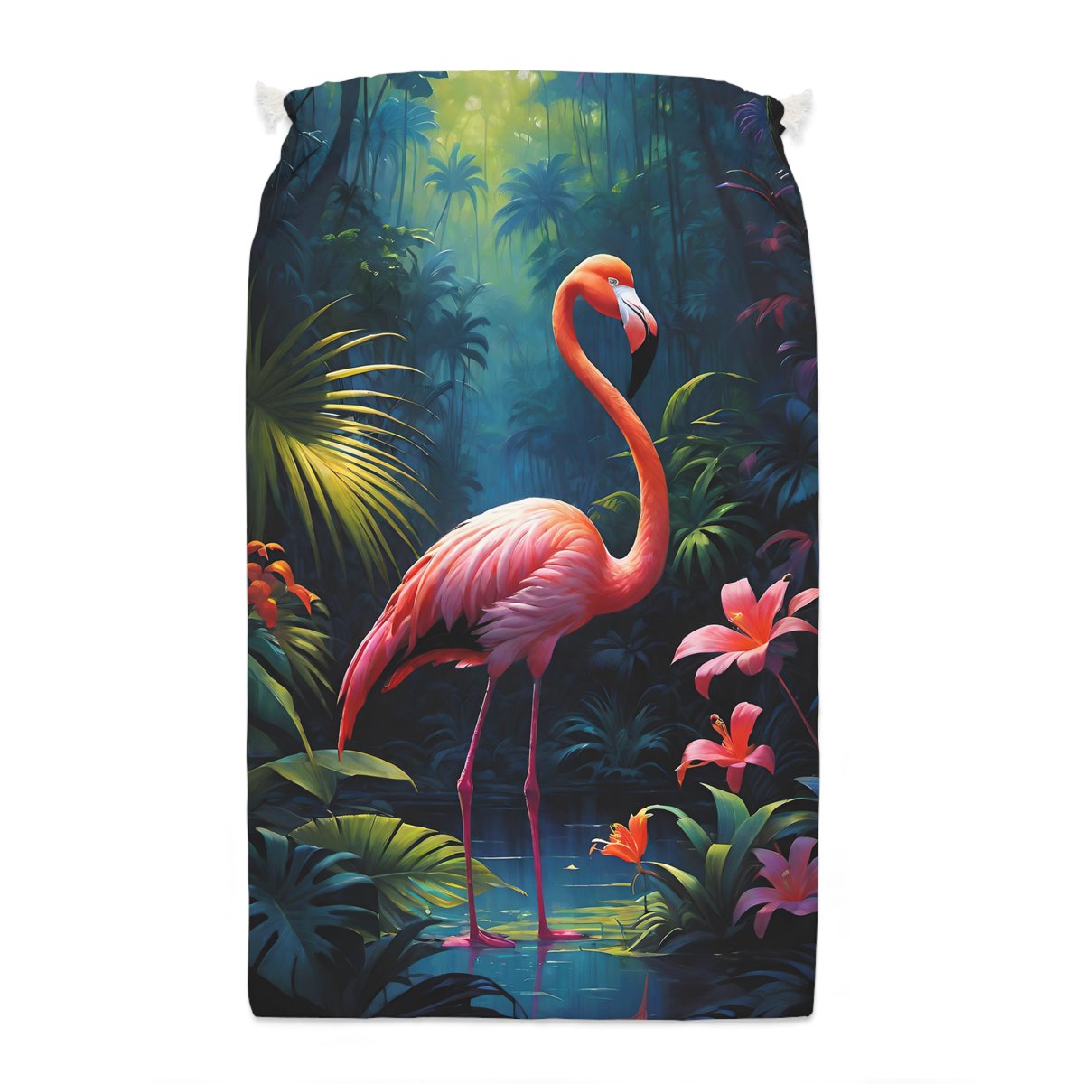 VanessaMacabre's tweet photo. Tropical Jungle Flamingo 2 Drawstring Bag | Sack https://t.co/hAkhqprhFd via @Etsy https://t.co/7QHEUceeCk