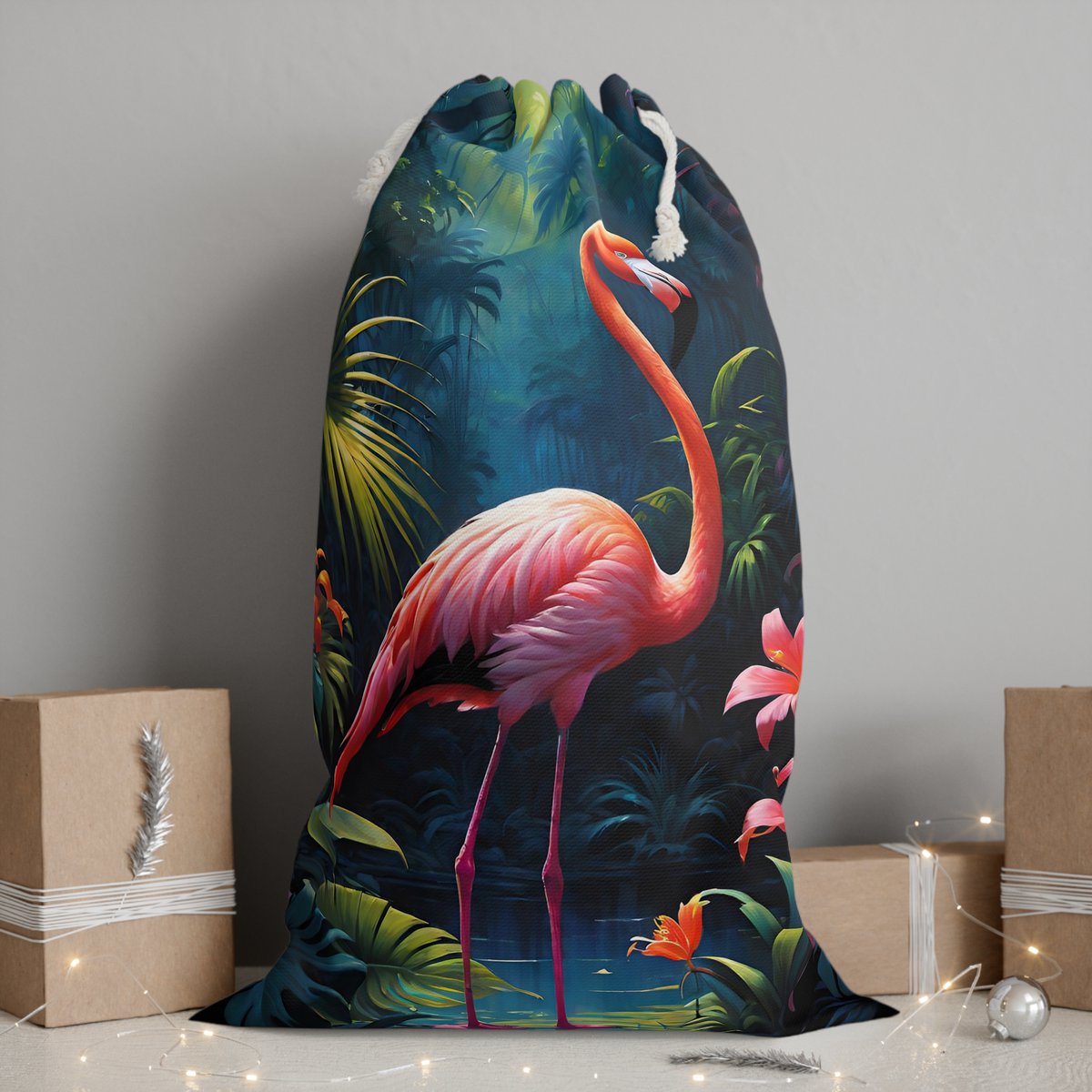 VanessaMacabre's tweet photo. Tropical Jungle Flamingo 2 Drawstring Bag | Sack https://t.co/hAkhqprhFd via @Etsy https://t.co/7QHEUceeCk