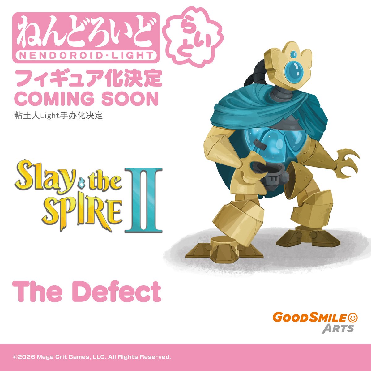 GoodSmile_US's tweet photo. GSC Figure Update!

Good Smile Arts Shanghai
Slay the Spire 2
Nendoroid Light The Defect

Stay tuned for more information coming soon!

#SlayTheSpire2 #nendoroid #goodsmile https://t.co/NFQIoS7xBg