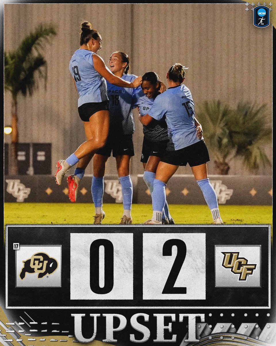 NCAASoccer's tweet photo. MARK IT DOWN ✅

@UCF_WSoccer defeats No. 17 Colorado, 2-0.

#NCAAWSoccer https://t.co/35y7N28i5p